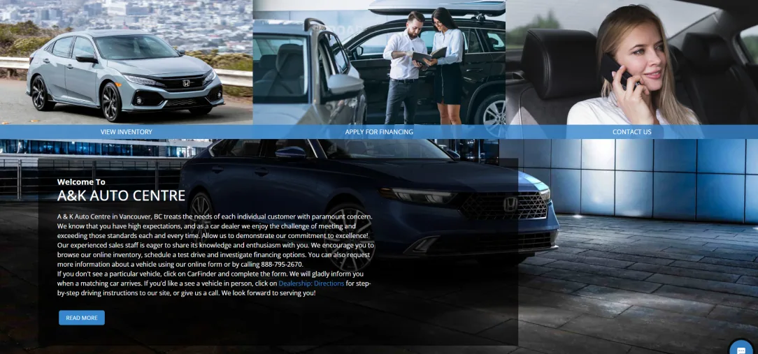 A&K Auto Centre — project artwork 1