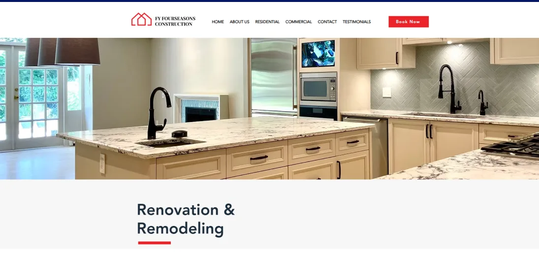FY Fourseasons Construction Ltd — digital experience