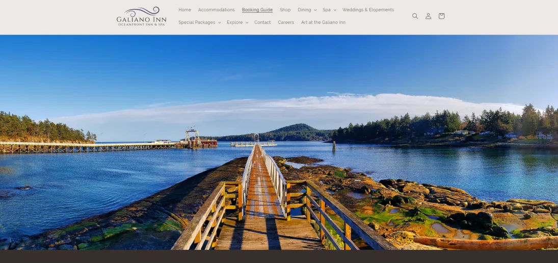 Galiano Oceanfront Inn & Spa — project showcase