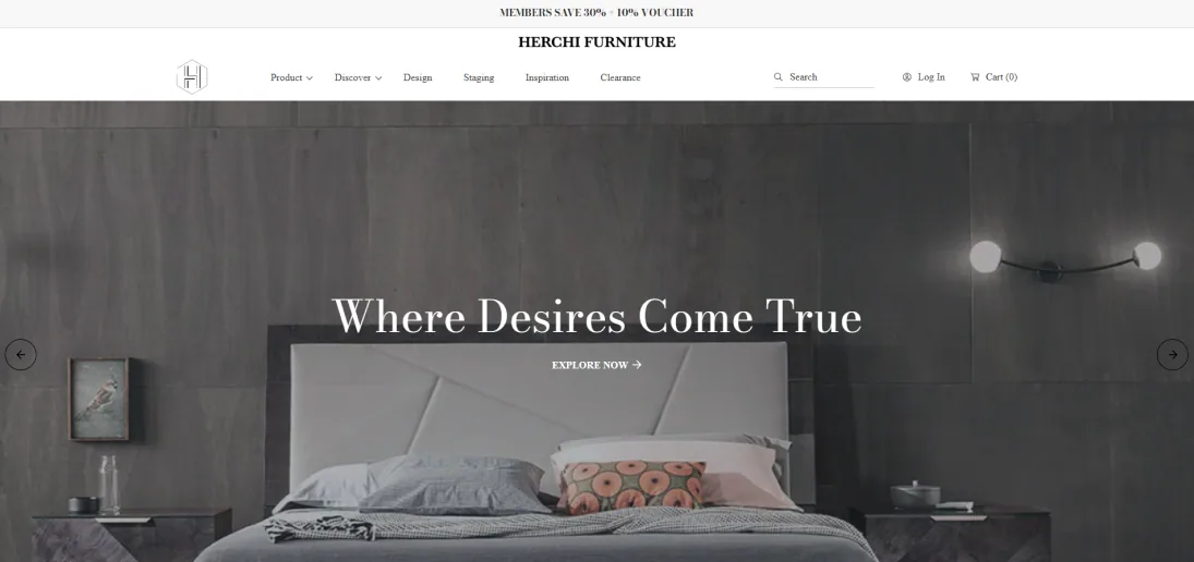 Herchi Furniture — project artwork 1