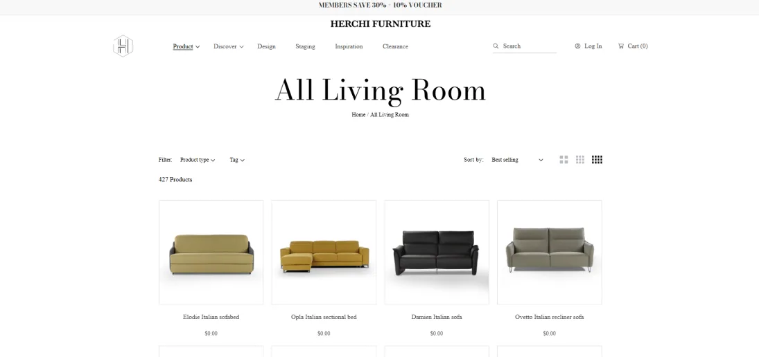 Herchi Furniture — project artwork 3