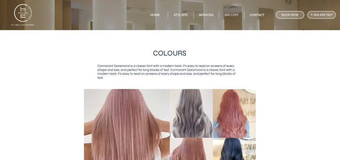 Hoc Hair Salon — project showcase