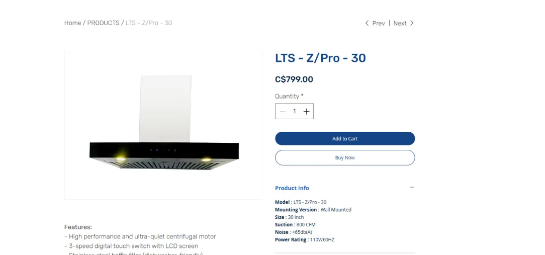 Hy Kitchen (Lotus Range Hood) — project artwork 2