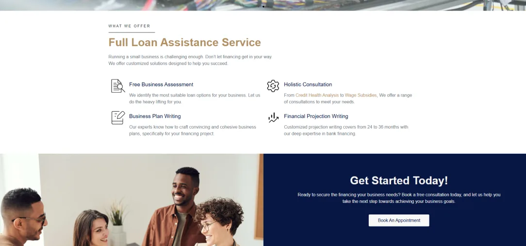 Raise Business Solutions — digital experience